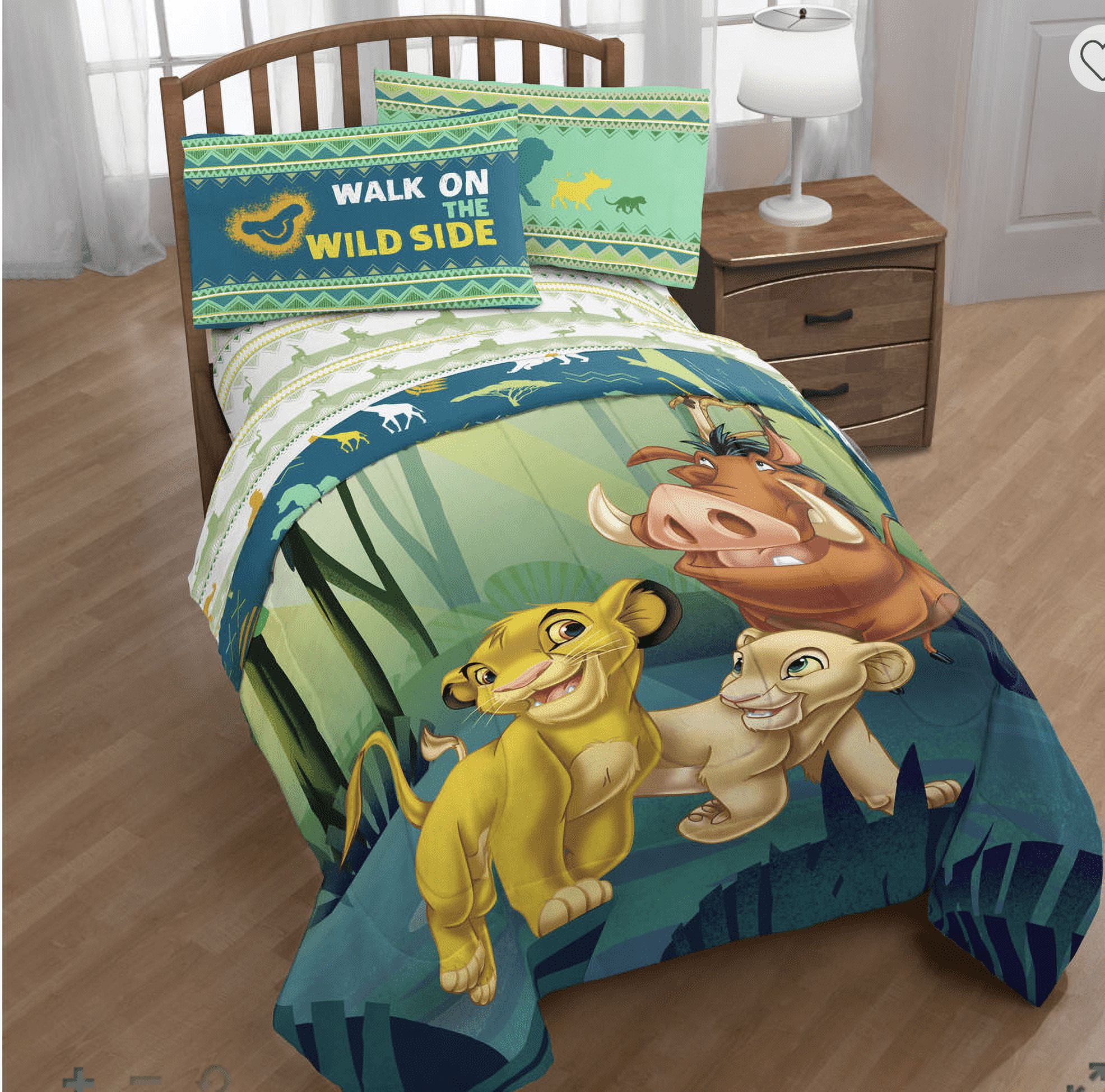 The Lion King Twin Comforter & Sheet Set (4 Piece Bed In A Bag