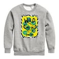 thumbnail image 1 of The Lion King - Wild & Free Simba - Toddler & Youth Crewneck Fleece Sweatshirt, 1 of 5
