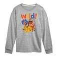 thumbnail image 1 of The Lion King - Wild! - Simon, Pumbaa, & Timon - Toddler & Youth Long Sleeve Graphic T-Shirt, 1 of 5