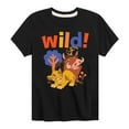 thumbnail image 1 of The Lion King - Wild! - Simon, Pumbaa, & Timon - Toddler & Youth Short Sleeve Graphic T-Shirt, 1 of 5