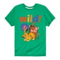thumbnail image 1 of The Lion King - Wild! - Simon, Pumbaa, & Timon - Toddler & Youth Short Sleeve Graphic T-Shirt, 1 of 5