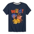 thumbnail image 1 of The Lion King - Wild! - Simon, Pumbaa, & Timon - Toddler & Youth Short Sleeve Graphic T-Shirt, 1 of 5