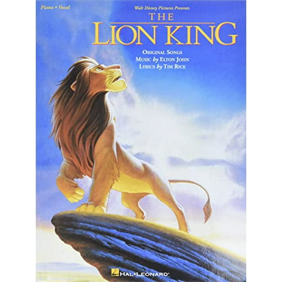 Pre-Owned Walt Disney Presents The Lion King: Original Songs Piano, Vocal Paperback Elton John