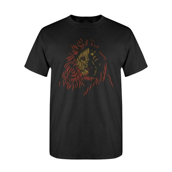 The Lion T-Shirt Men -Image by Shutterstock, Male Small