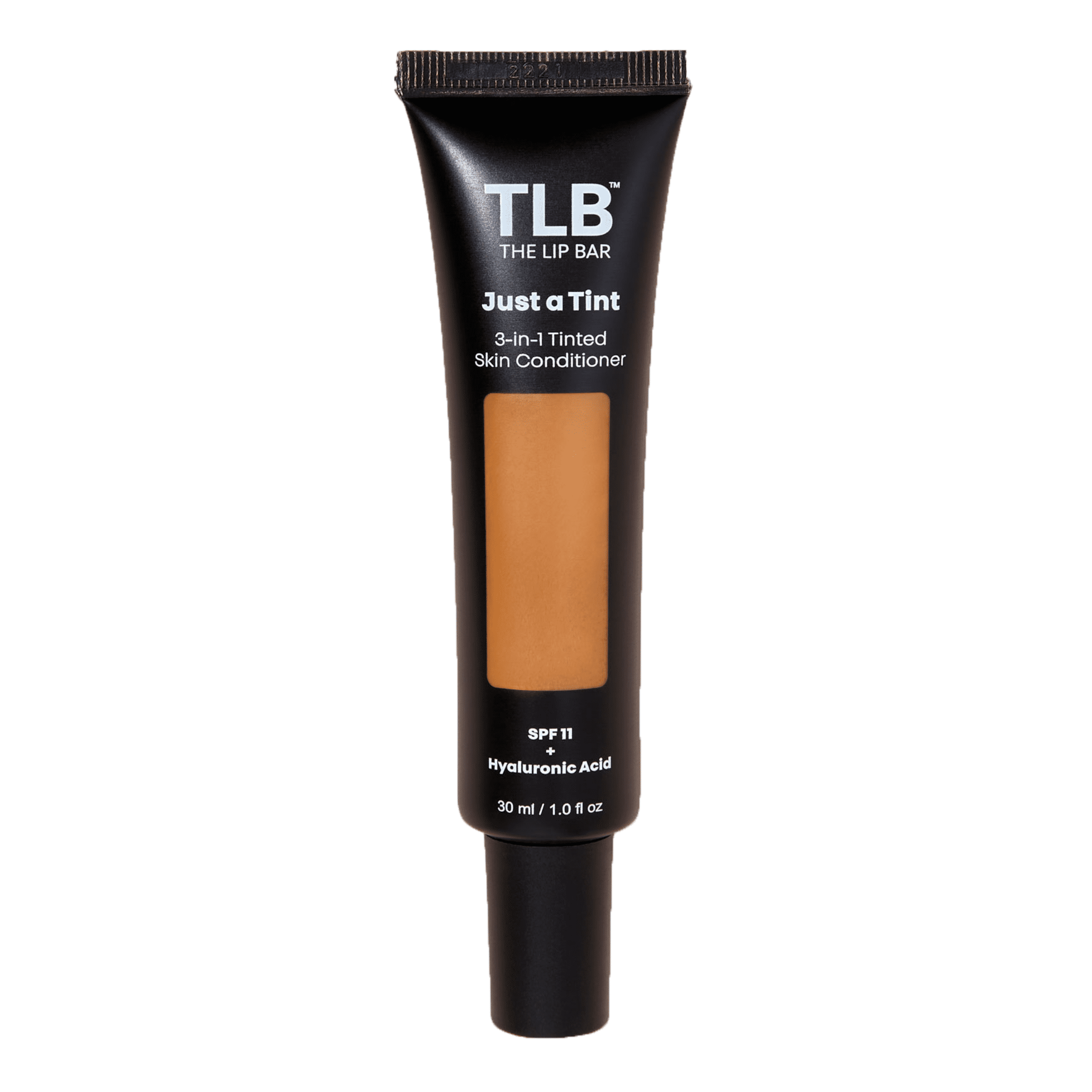 The Lip Bar Just a Tint 3-in-1 Tinted Skin Conditioner, Caramel Delight, 1.0 fl oz