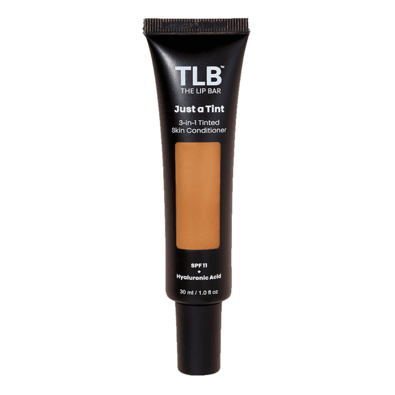 The Lip Bar Just a Tint 3-in-1 Tinted Skin Conditioner, Caramel Delight, 1.0 fl oz