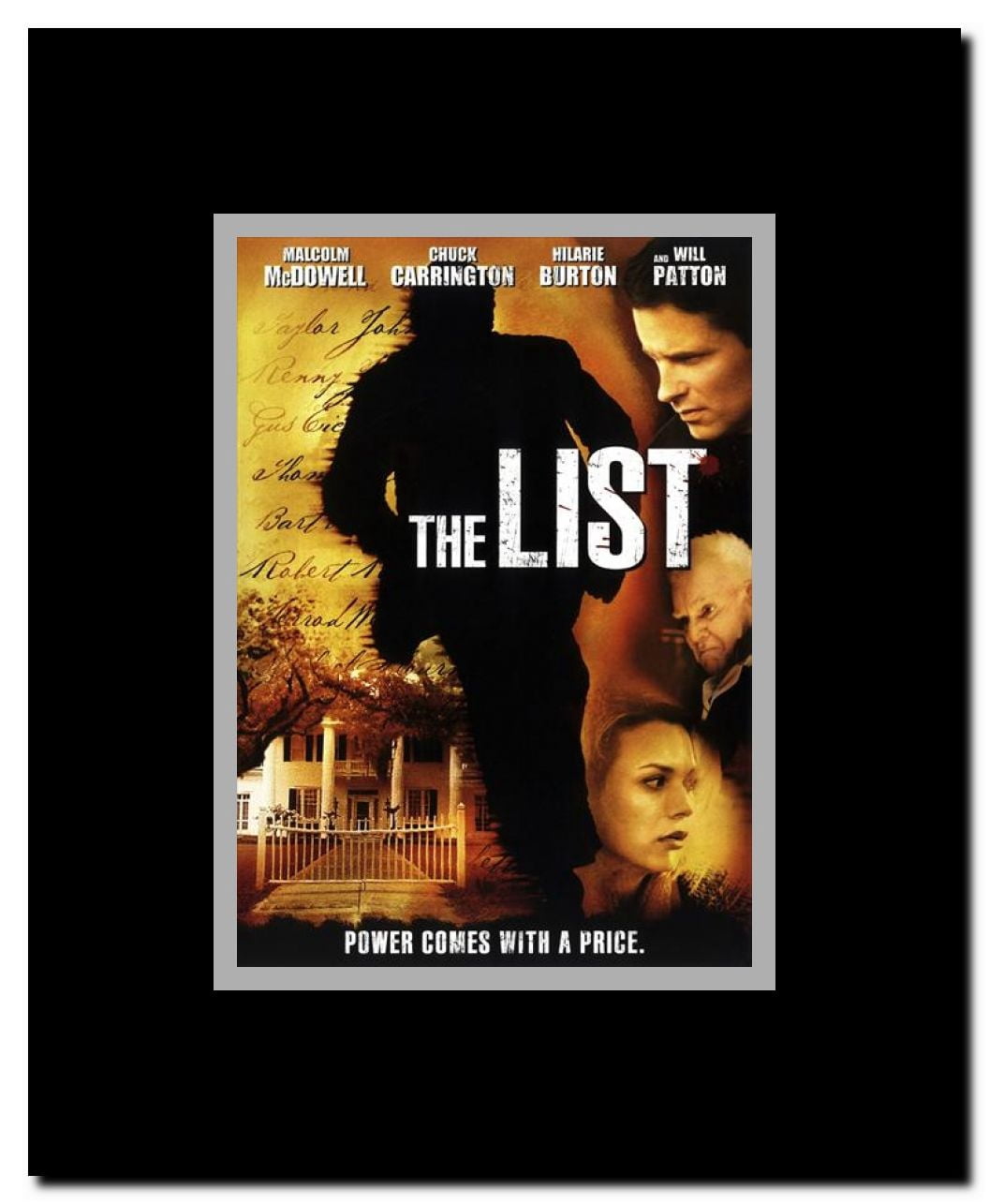 The List Framed Movie Poster
