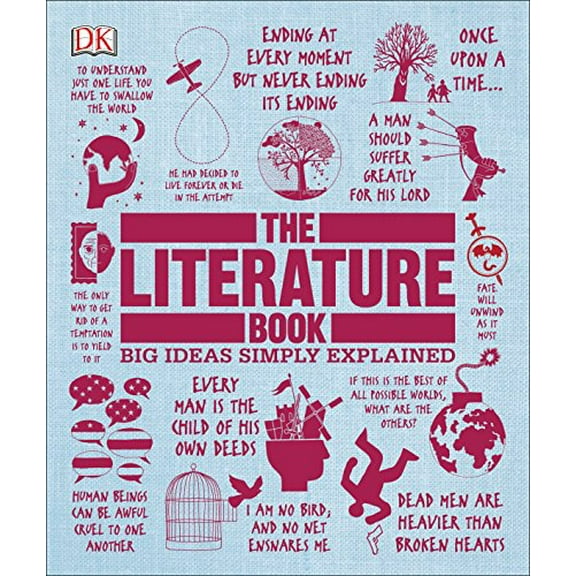 Pre-Owned The Literature Book: Big Ideas Simply Explained Paperback