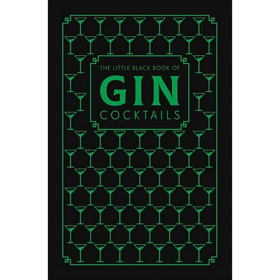 The Little Black Book of Gin Cocktails (Hardcover)