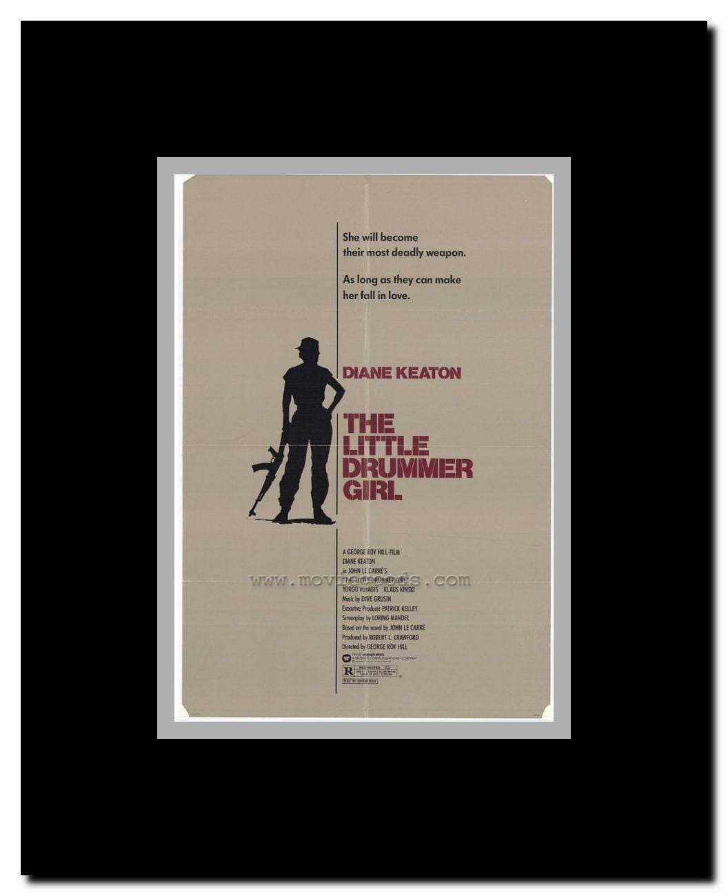 The Little Drummer Girl Framed Movie Poster