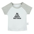 thumbnail image 1 of The Little Embryo That Could Funny T shirt For Baby, Newborn Babies T-shirts, Infant Tops, 0-24M Kids Graphic Tees Clothing (Short Gray Raglan T-shirt, 18-24 Months), 1 of 4