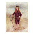 thumbnail image 1 of The Little Fisherwoman Poster Print by Pierre-Auguste Renoir - 18 x 24 in., 1 of 1