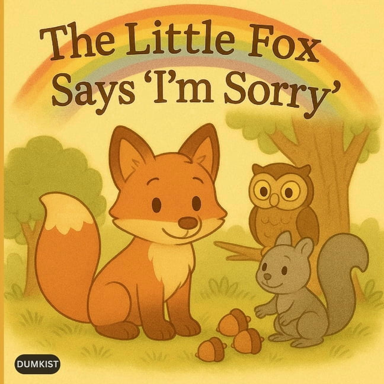Childrens Story Books The Little Fox Says "I'm Sorry": A Children's Story Book About Forgiveness for Kids Ages 4-9 Years Old, (Paperback)