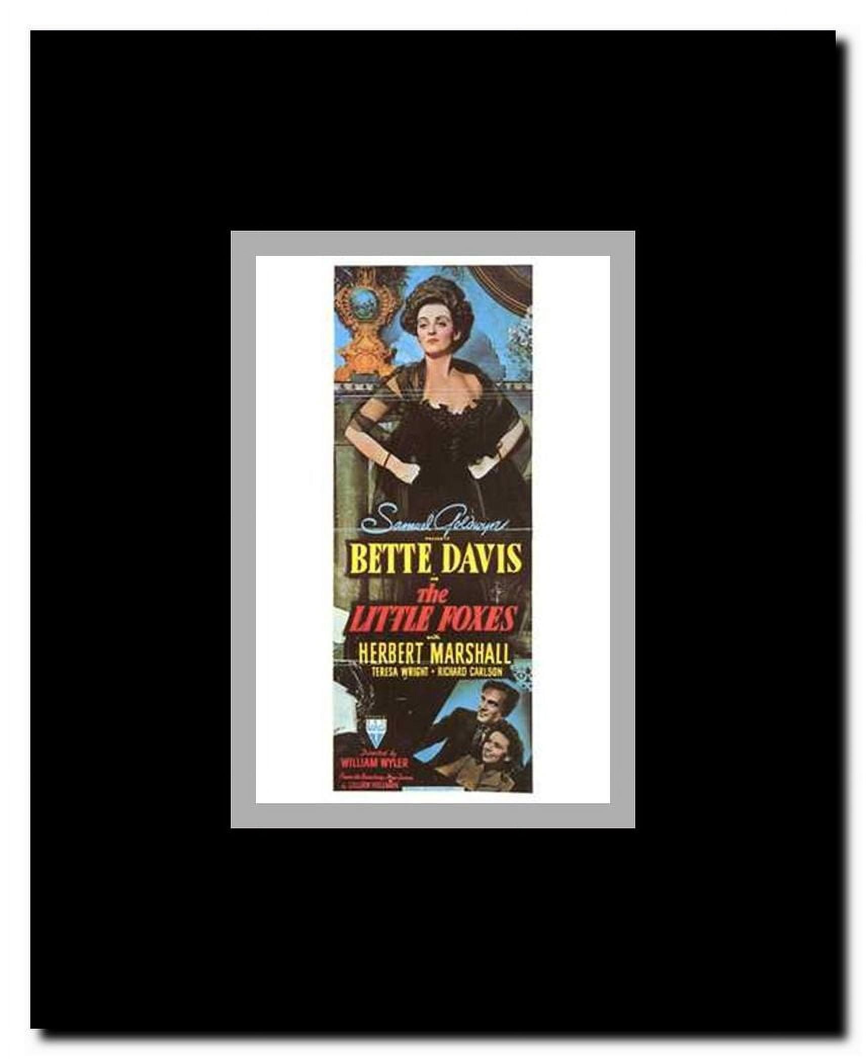 The Little Foxes Framed Movie Poster