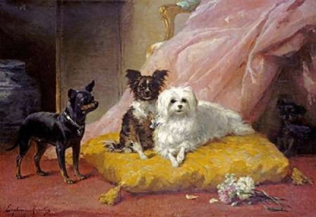 The Little Friends Canvas Art - Euphemie Muraton (20 x 28)