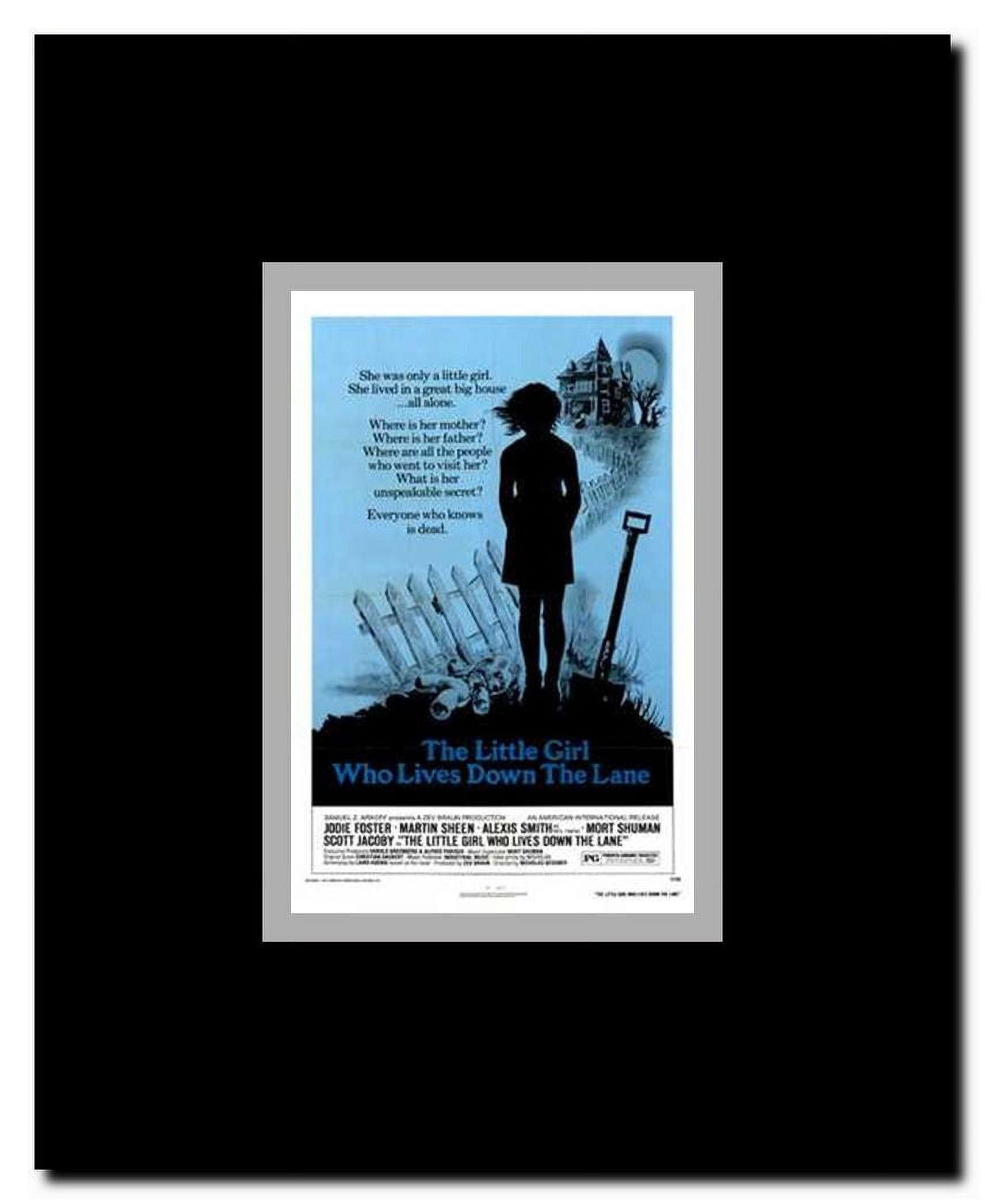 The Little Girl Who Lives Down the Lane Framed Movie Poster