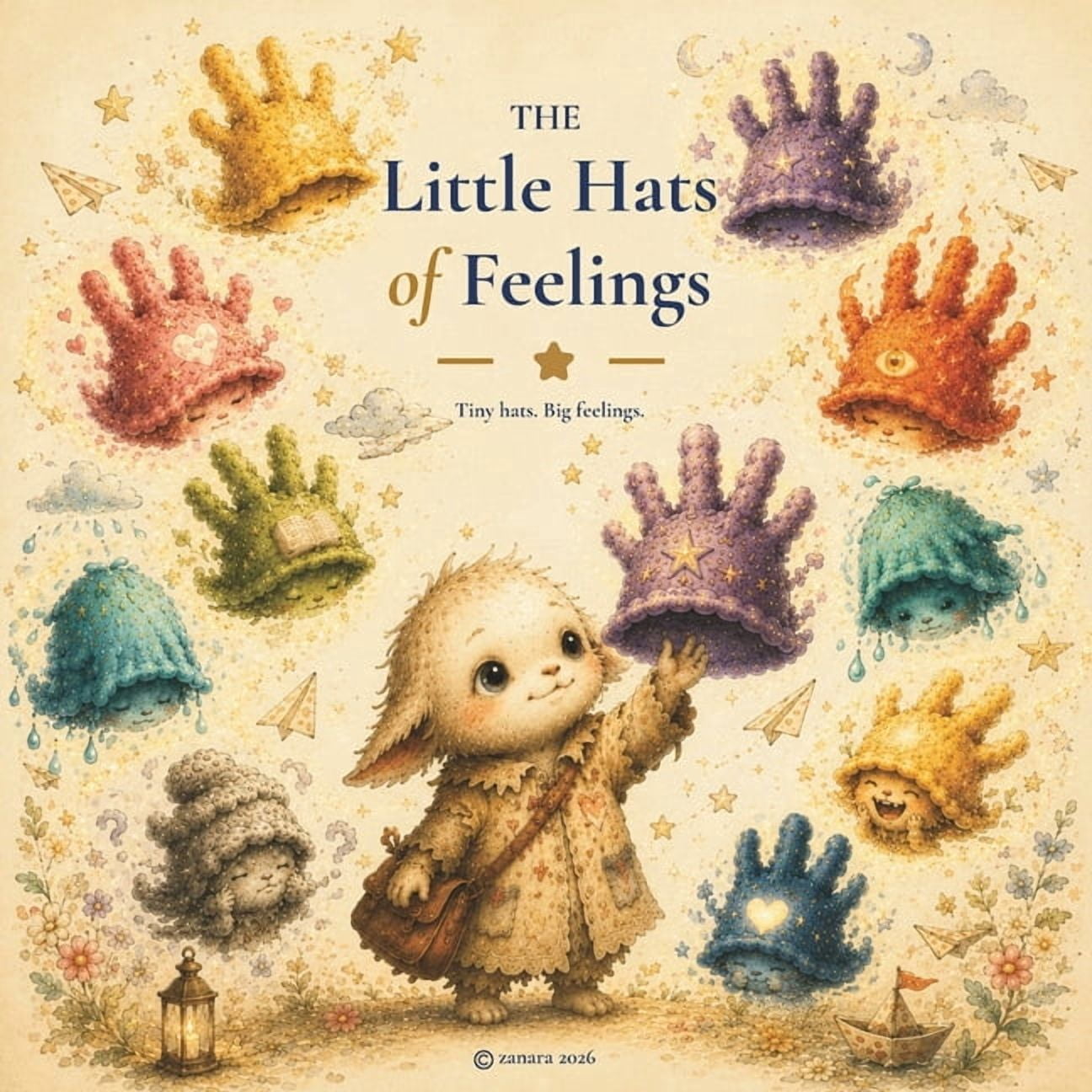 The Little Hats of Feelings: A story about many hats and many feelings, (Paperback)
