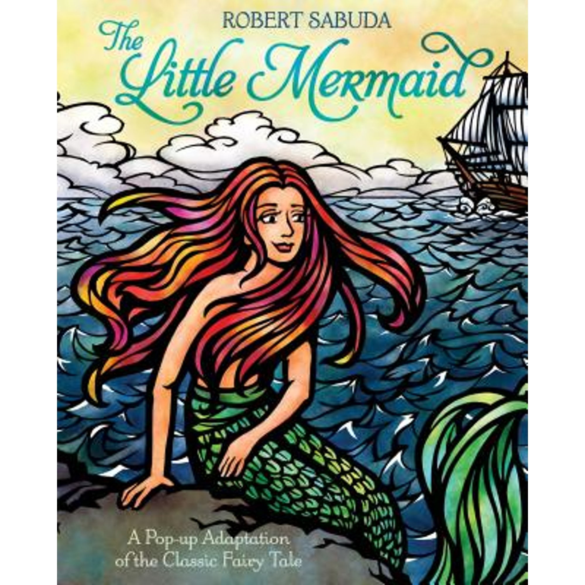 Pre-Owned The Little Mermaid: A Pop-Up Adaptation of the Classic Fairy Tale (Hardcover 9781416960805) by Robert Sabuda