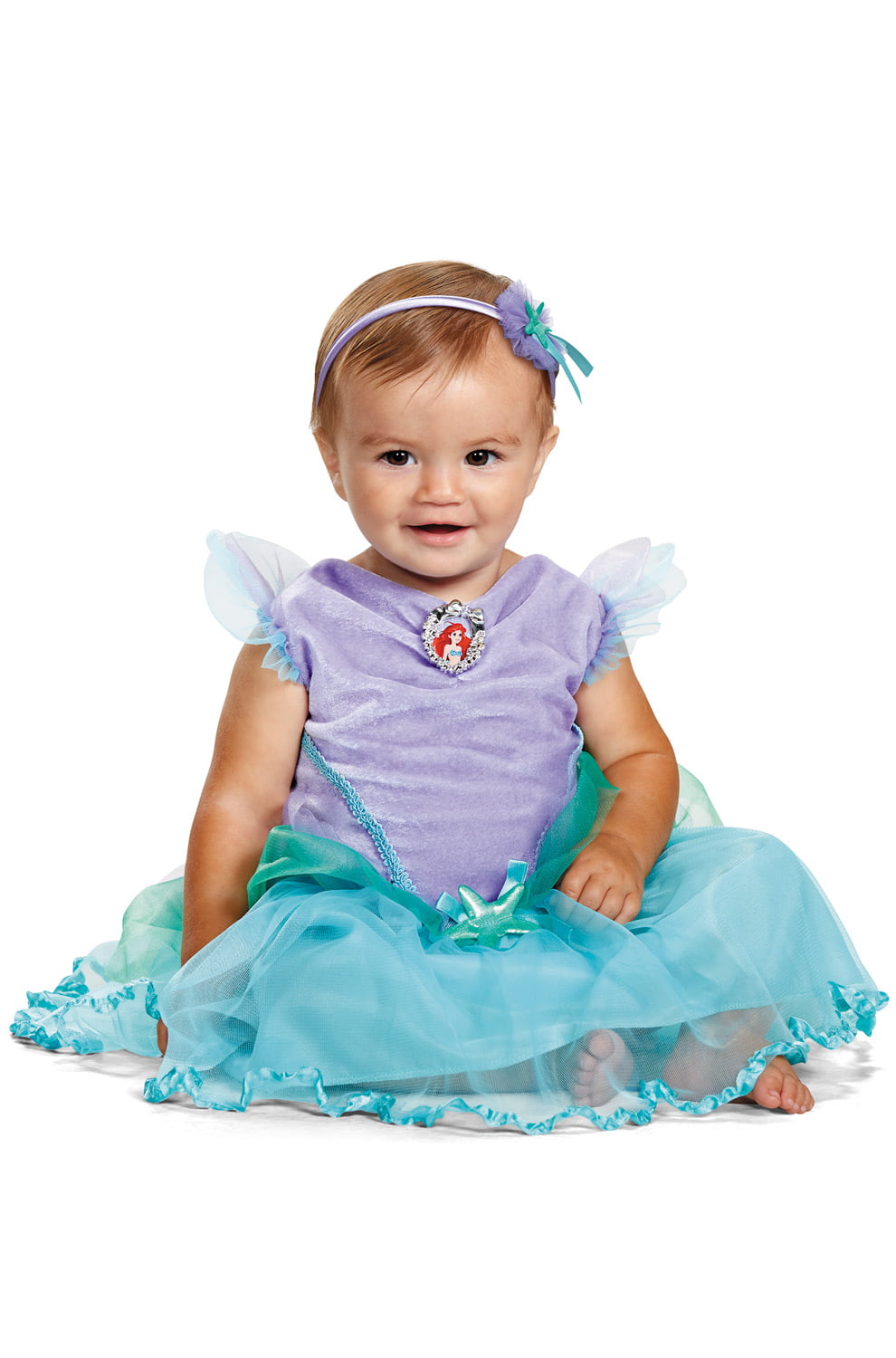 The Little Mermaid Ariel Infant Halloween Costume, Size 12-18 Months ...