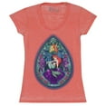 thumbnail image 1 of The Little Mermaid Ariel Stained Glass Junior T-Shirt, 1 of 1