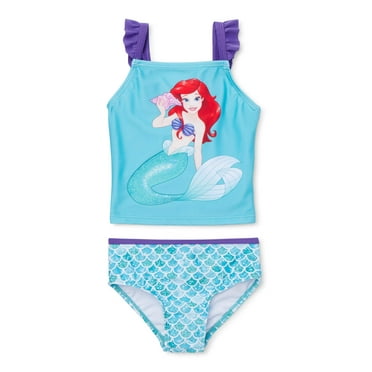 The Little Mermaid Baby Toddler Girl Tankini Swimsuit