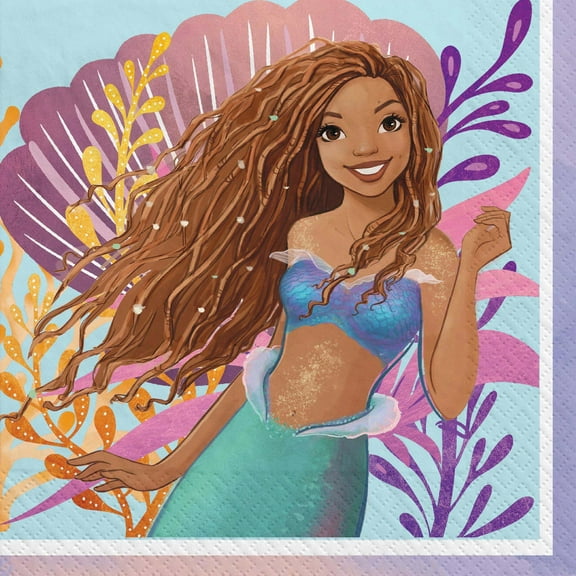The Little Mermaid 'Beyond the Sea' Lunch Napkins (16ct)