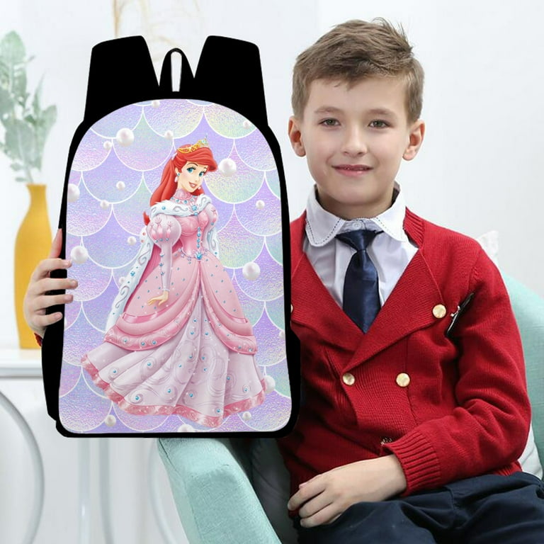 Mermaid backpack clearance with lunch bag