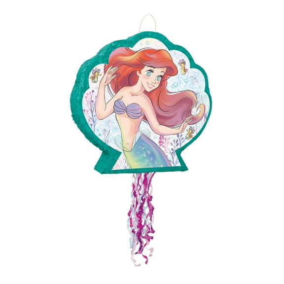 The Little Mermaid Pinata, Pull String, 21.5 x 20in