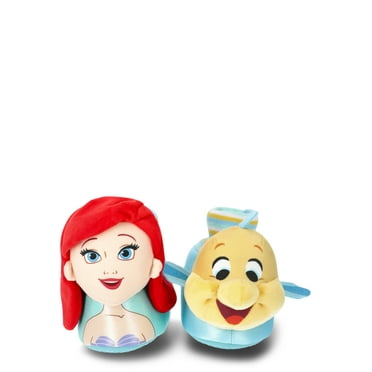 The Little Mermaid Toddler Girls Sock Top Slippers