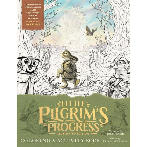 The Little Pilgrim's Progress Illustrated Edition Coloring and Activity Book, (Paperback)