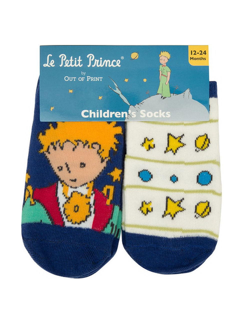 OUT OF PRINT The Little Prince Baby/Toddler Socks 4-Pack - 2t-3t (Other apparel)
