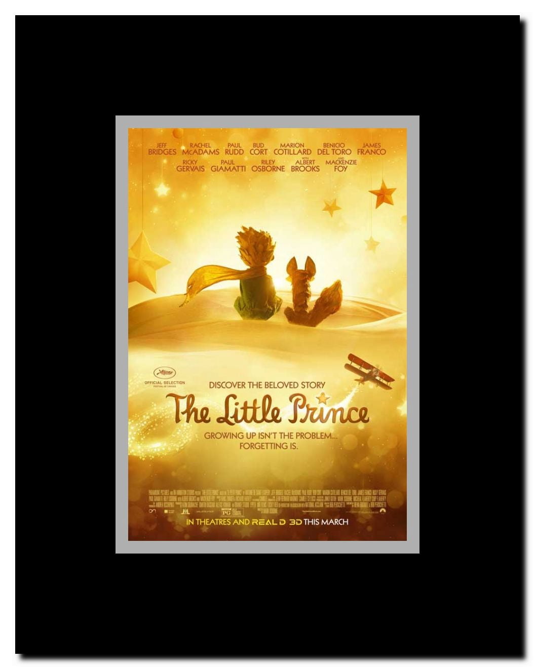 The Little Prince Framed Movie Poster