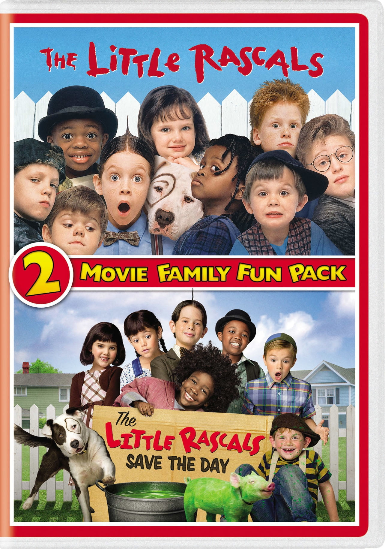 UNIVERSAL STUDIOS The Little Rascals - 2 Movie Family Fun Pack (DVD)
