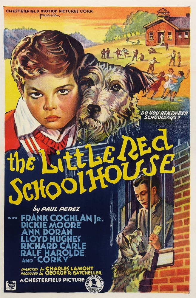 The Little Red Schoolhouse U Canvas Art - (11 x 17)