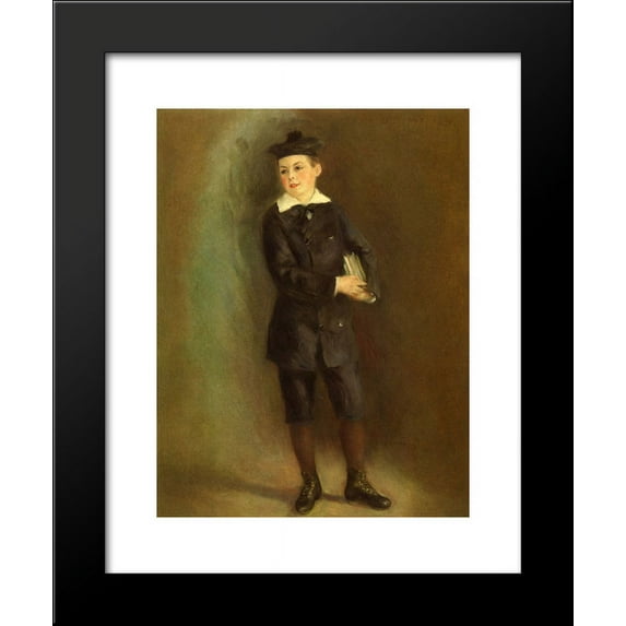 The Little School Boy 20x24 Framed Art Print by Renoir, Pierre Auguste