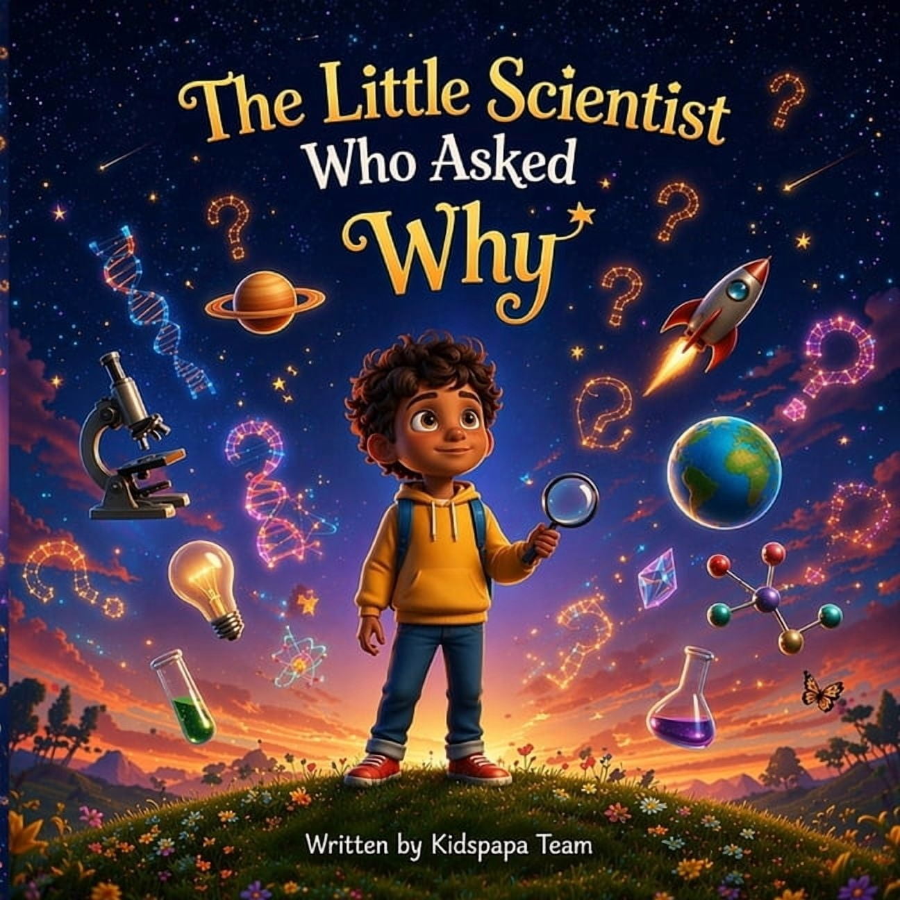 The Little Scientist Who Asked Why: An Inspiring Children's Story About Curiosity, Learning, and Big Discoveries, (Paperback)