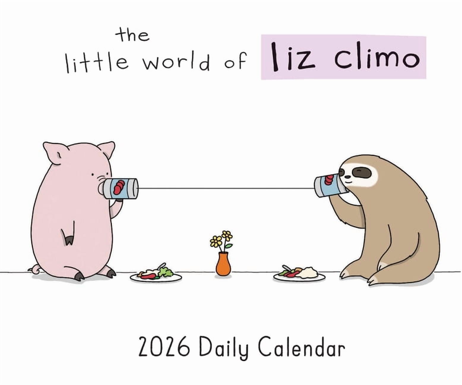 The Little World of Liz Climo 2026 Daily Calendar, (Paperback)