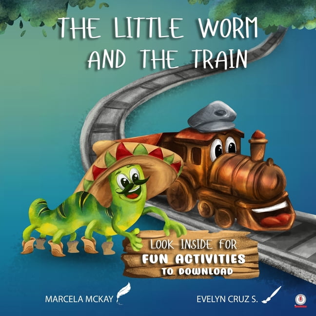 The Little Worm And The Train (Paperback) 