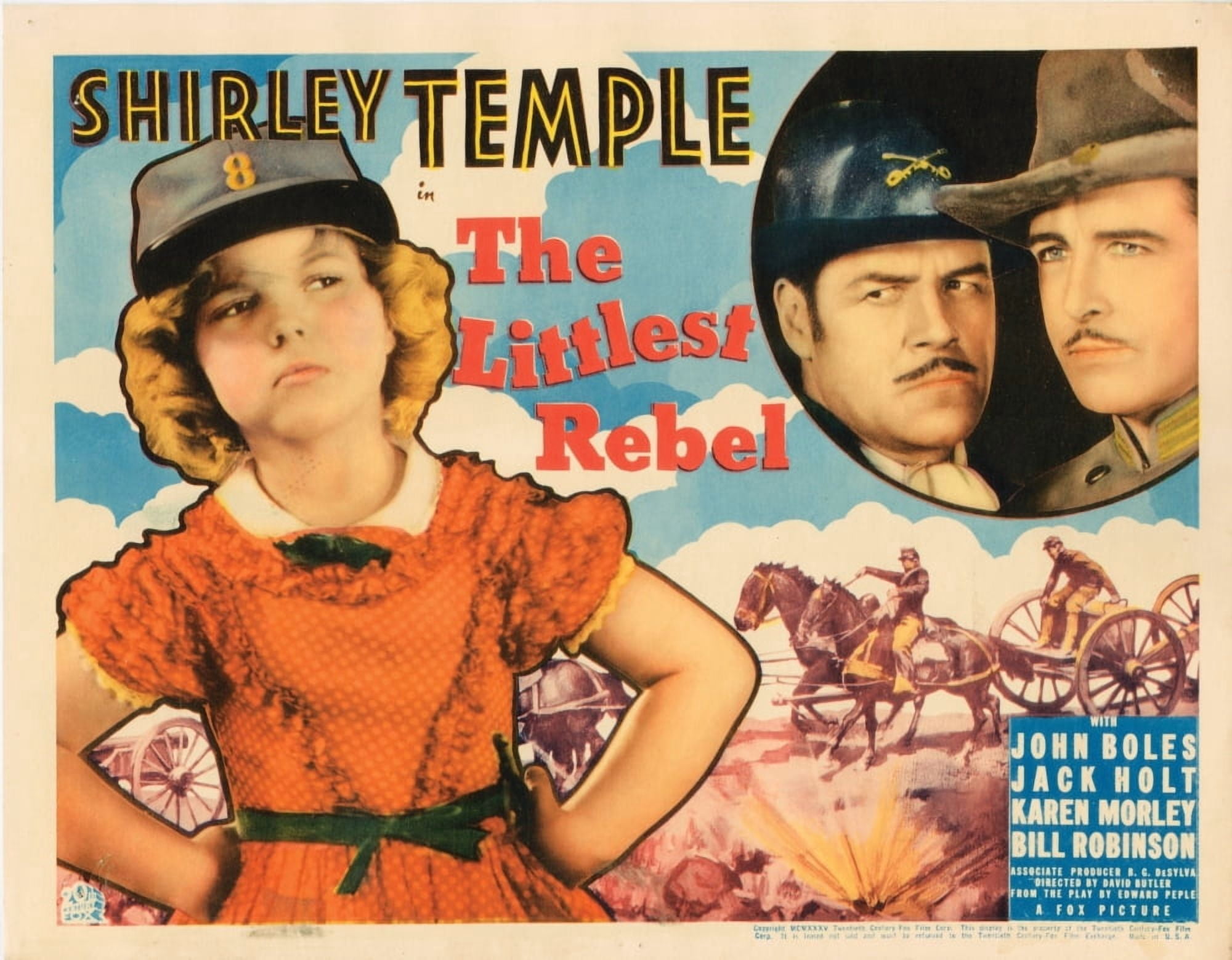 The Littlest Rebel Canvas Art - (28 x 22)