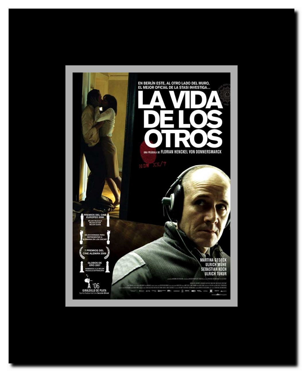The Lives of Others Framed Movie Poster