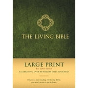 The Living Bible Large Print Red Letter Edition Large Print Hardcover