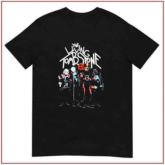 The Living Tombstone Music Group Fan Graphic Unisex T Shirt Top V80176 Size S- 5XL