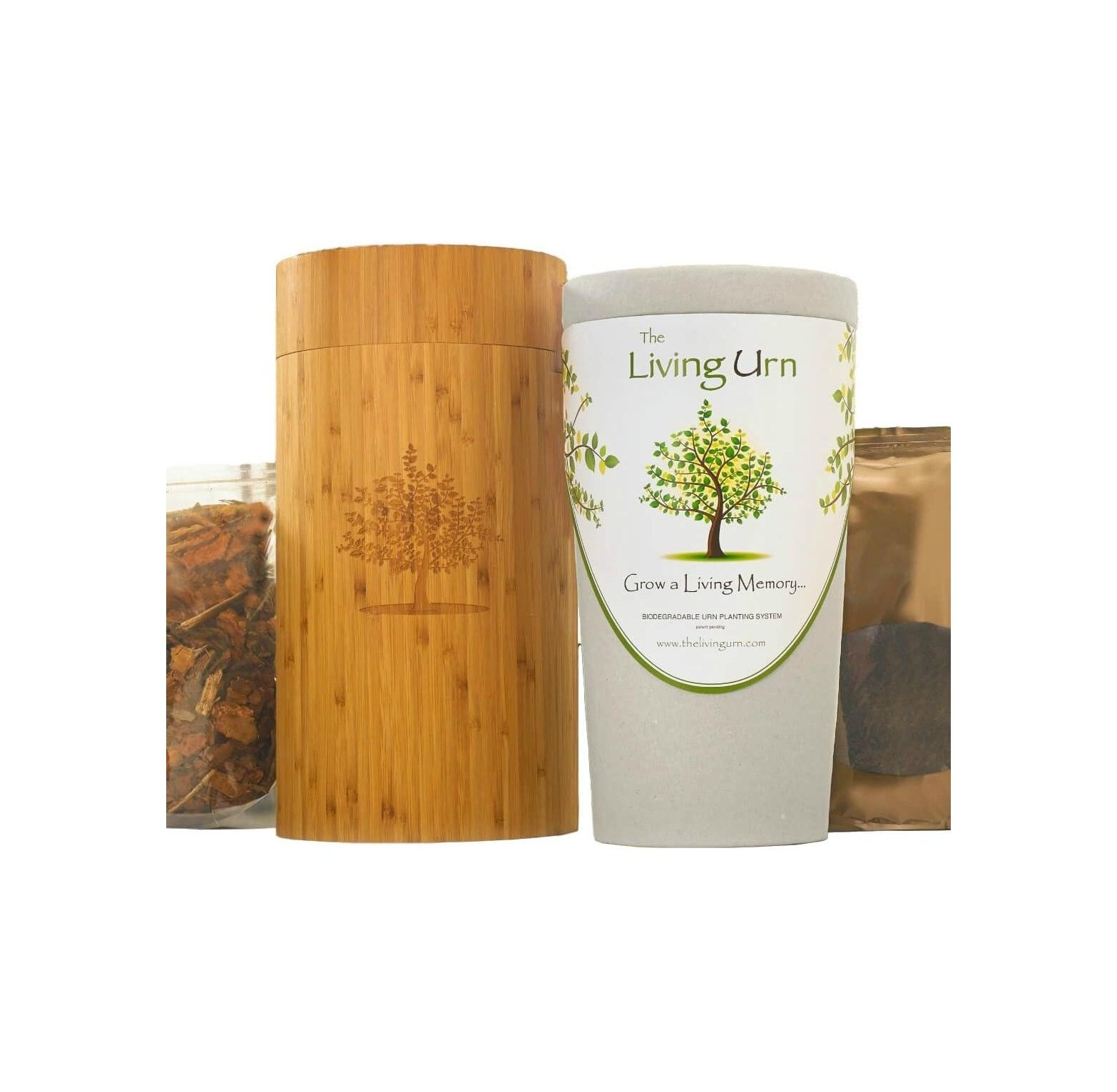 The Living Urn BioUrn and Planting System. Grow a Living Memory Tree