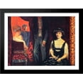 thumbnail image 1 of The Lodge 36x28 Large Black Wood Framed Print Art by Pierre Bonnard, 1 of 2