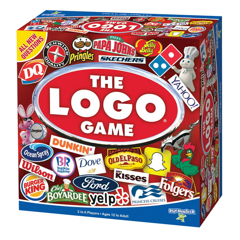 The Logo Game Board Game, Card Game, Kids Game, Family Game Adult Game