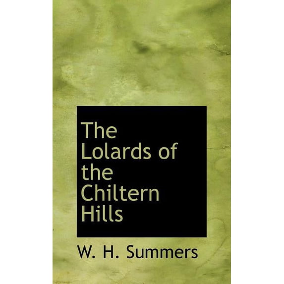 The Lolards of the Chiltern Hills Hardcover