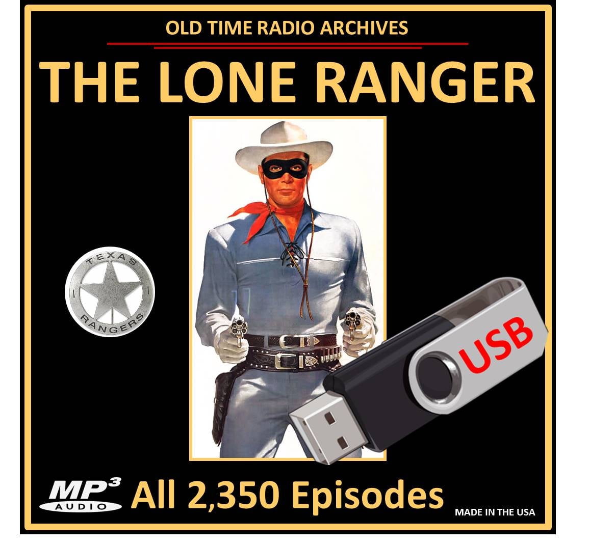 Radio Age Ranger The Lone Ranger: All Surviving 2,350 Old Time Radio Episodes in MP3 ...