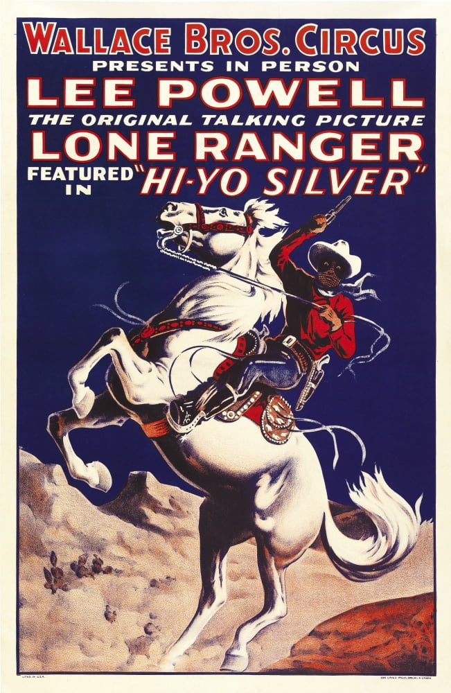 The Lone Ranger Canvas Art -  (11 x 17)