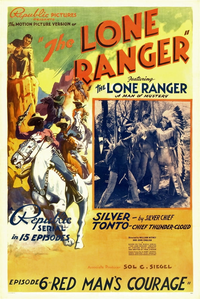 The Lone Ranger Canvas Art - (24 x 36)