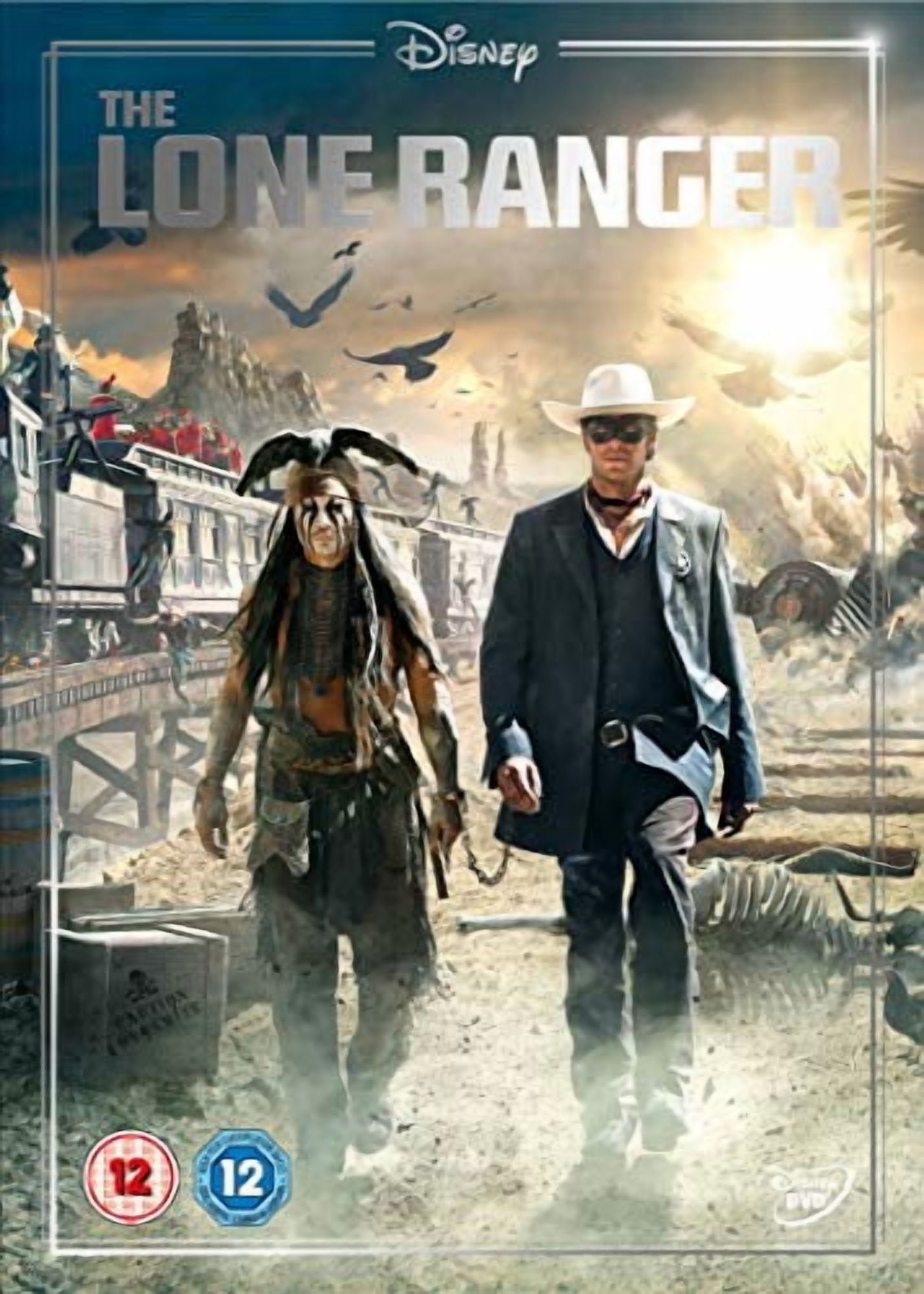 The Lone Ranger [DVD] - Walmart.com